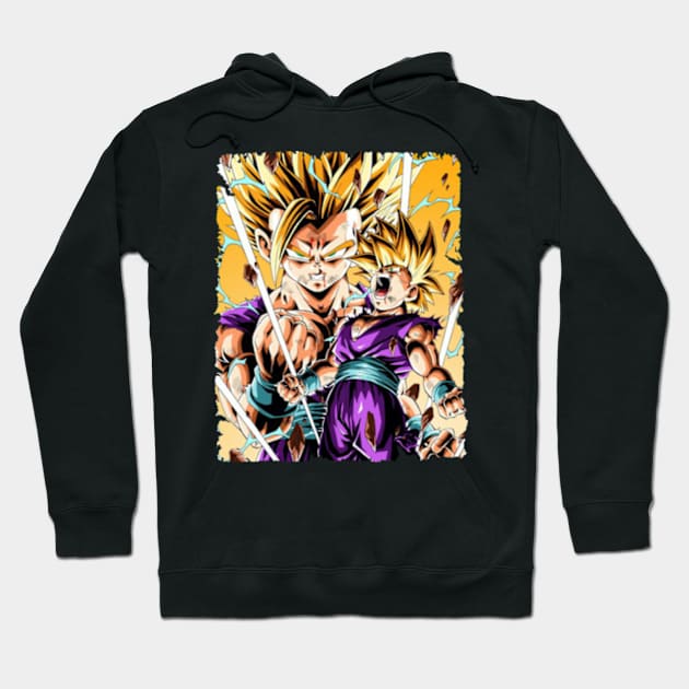 SON GOHAN MERCH VTG Hoodie by Mie Ayam Herbal